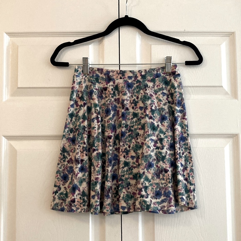 Watercolor Circle Skirt